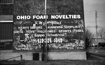 Ohio Foam Novelties factory, at 435 N Elizabeth Street.